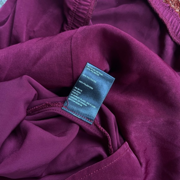 silence+noise Strapless Red Satin Dress (Urban
Outfitters) - Picture 8 of 9